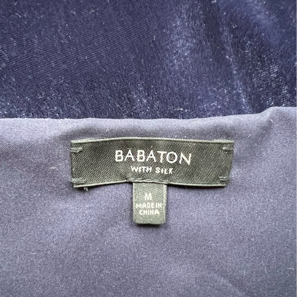 Aritzia Babaton Velvet Dress Deep Purple Size M - Picture 2 of 5